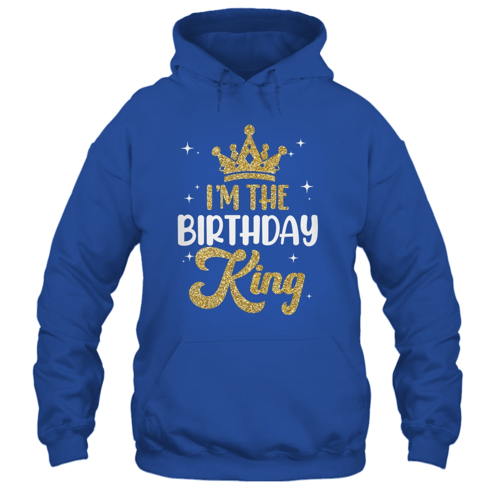 I'm The Birthday King Couples Matching Birthday Party Shirt & Hoodie | siriusteestore