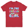 I'm The Birthday Mermaid Girl Family Matching Party Youth Shirt | siriusteestore