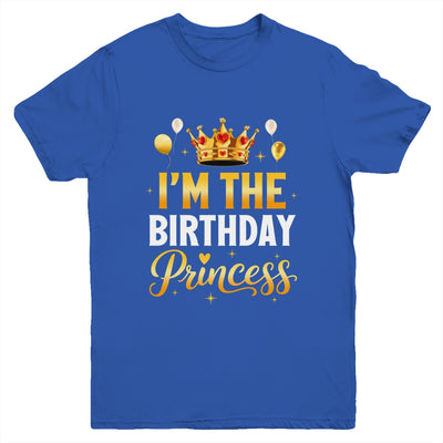 I'm The Birthday Princess Birthday Girl Family Kid Youth Shirt | siriusteestore
