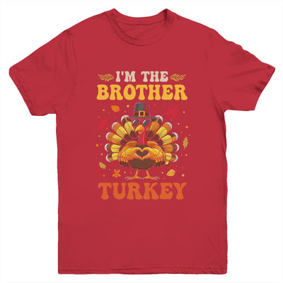 I'm The Brother Turkey Matching Family Thanksgiving Costume Youth Shirt | siriusteestore