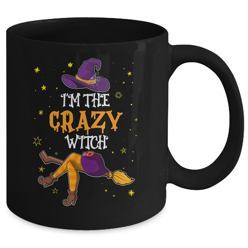 I'm The Crazy Witch Funny Halloween Matching Group Costume Mug | siriusteestore