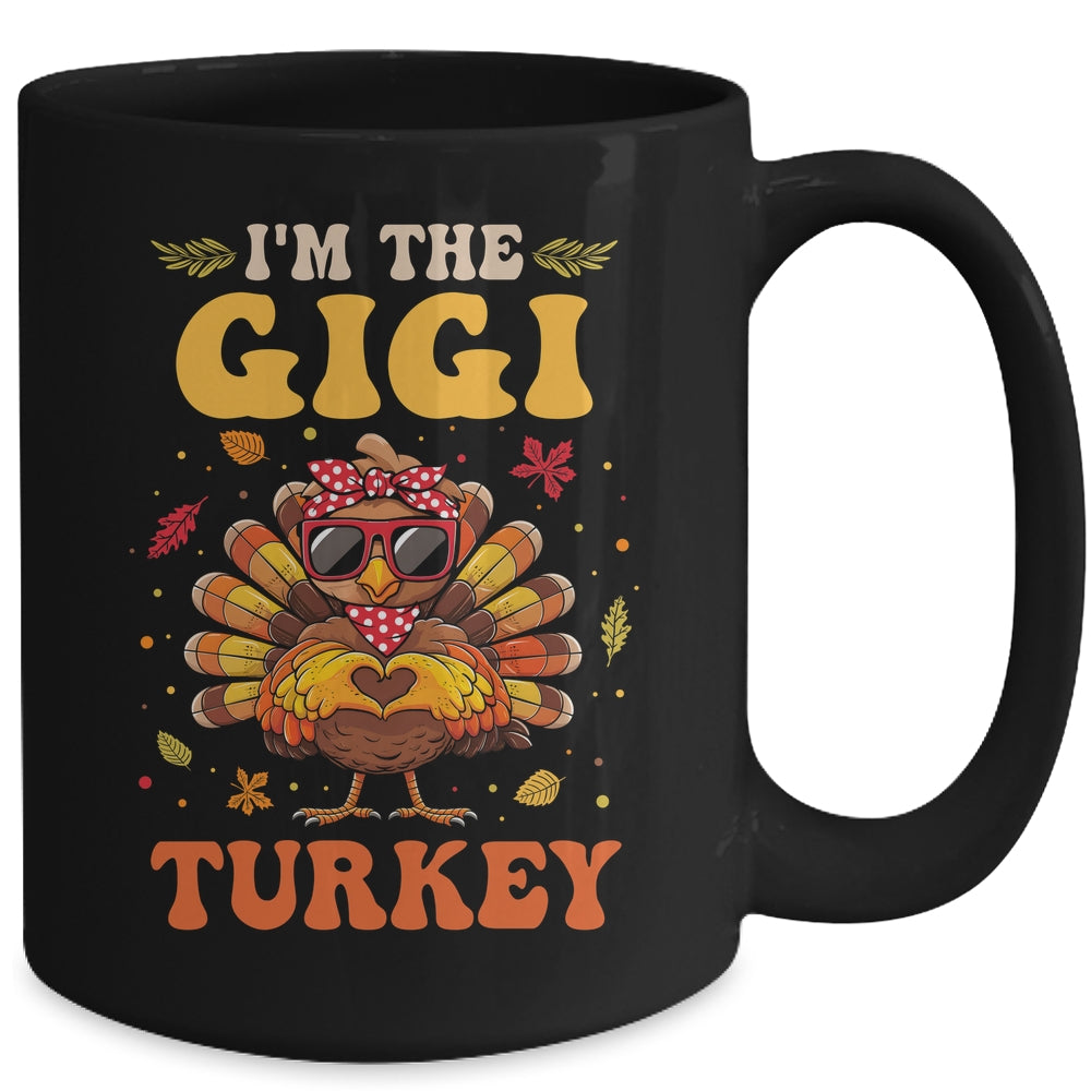 I'm The Gigi Turkey Matching Family Thanksgiving Costume Mug | siriusteestore
