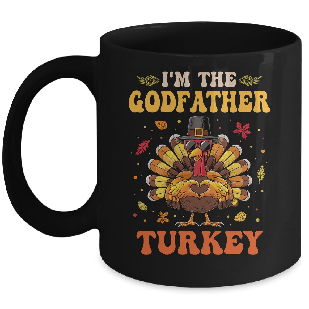I'm The Godfather Turkey Matching Family Thanksgiving Costume Mug | siriusteestore