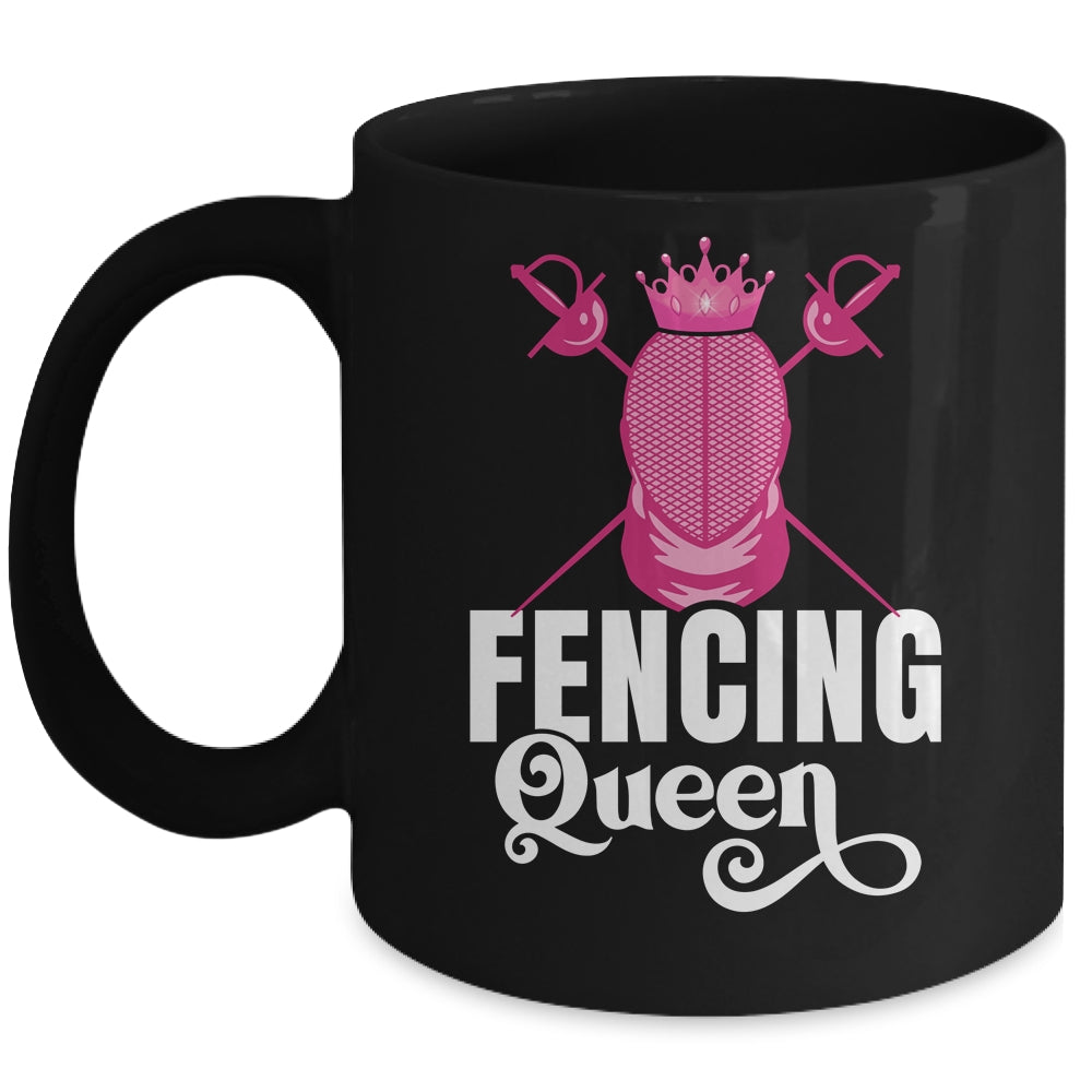 I'm The Left Handed Fencer Funny Fencing Sports For Men Mug | siriusteestore