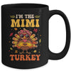 I'm The Mimi Turkey Matching Family Thanksgiving Costume Mug | siriusteestore