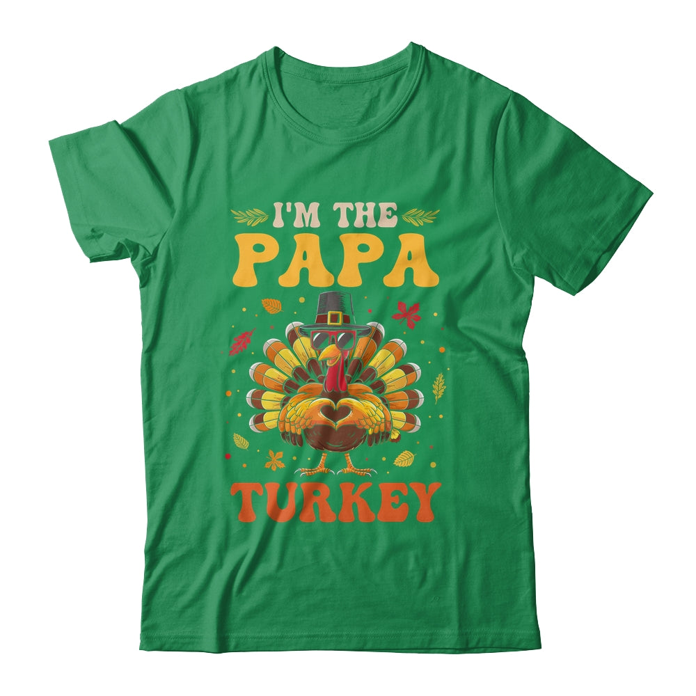 I'm The Papa Turkey Matching Family Thanksgiving Costume Shirt & Hoodie | siriusteestore