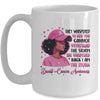 I'm The Storm Black Women Breast Cancer Pink Ribbon Survivor Mug | siriusteestore