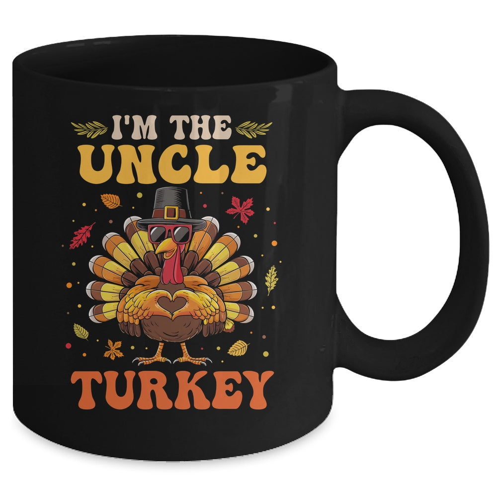I'm The Uncle Turkey Matching Family Thanksgiving Costume Mug | siriusteestore