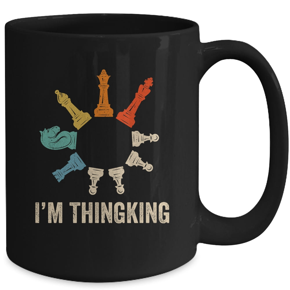 I'm Thinking Funny Chess Men Women Boys Girls Chess Player Mug | siriusteestore