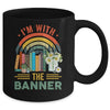 I'm With The Banned Books I Read Banned Reader Books Lover Mug | siriusteestore