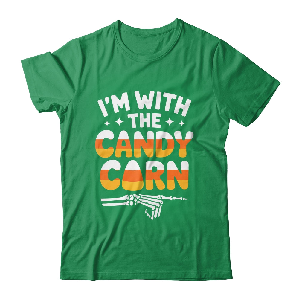 I'm With The Candy Corn Adult Men Women Boys Girls Costume Shirt & Hoodie | siriusteestore
