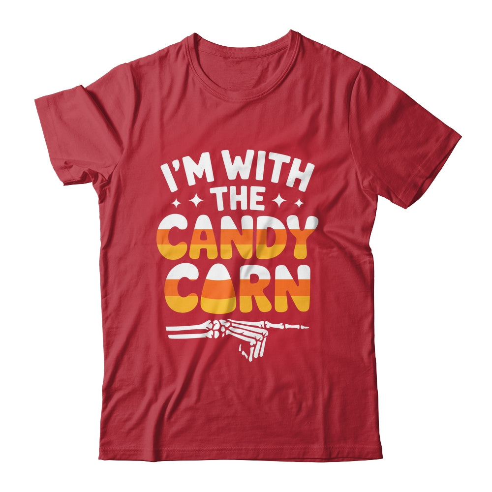 I'm With The Candy Corn Adult Men Women Boys Girls Costume Shirt & Hoodie | siriusteestore