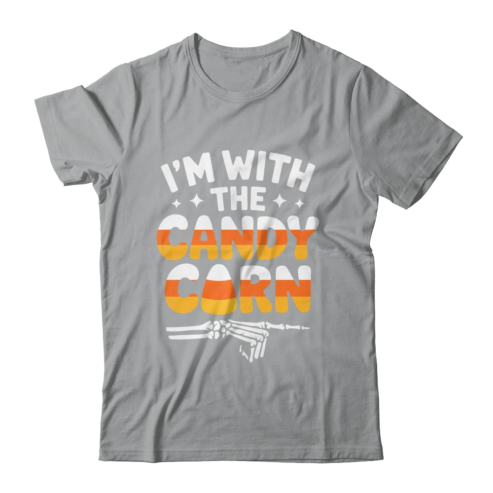 I'm With The Candy Corn Adult Men Women Boys Girls Costume Shirt & Hoodie | siriusteestore