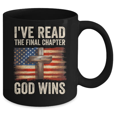 I've Read The Final Chapter God Wins Religious Christian Mug | siriusteestore