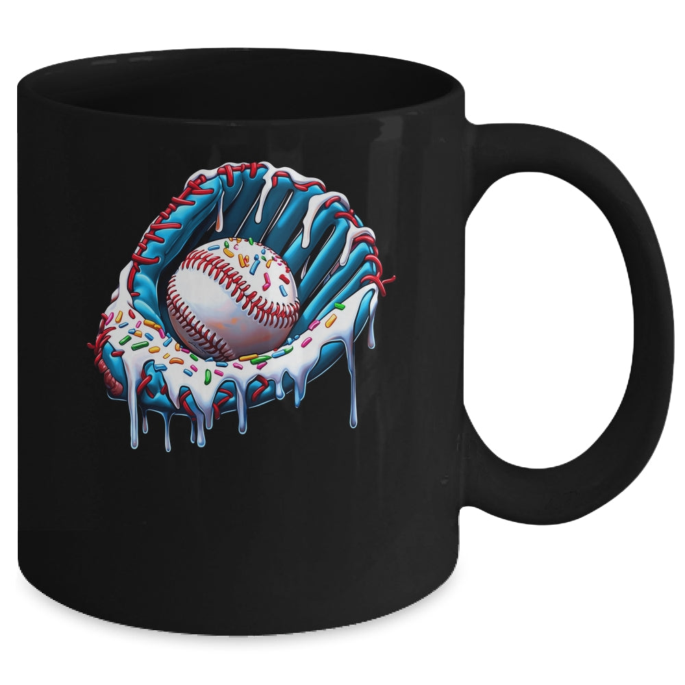 Ice Cream Drip Baseball Bat With Sprinkles Drip Ice Cream Mug | siriusteestore