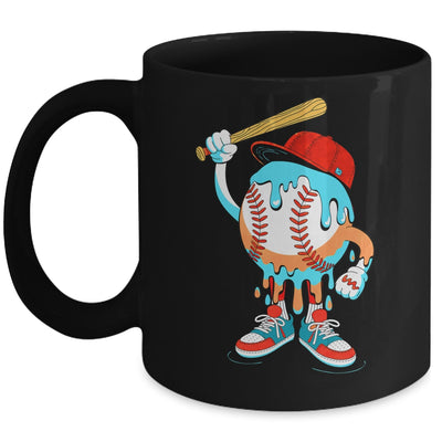 Ice Cream Drip Baseball Spots Baseball Drip For Girls Kids Mug | siriusteestore