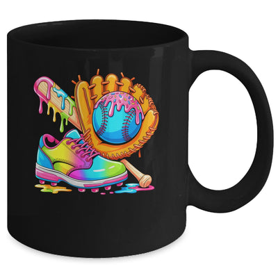 Ice Cream Drip Baseball Stuff Baseball Drip For Boys Graphic Mug | siriusteestore
