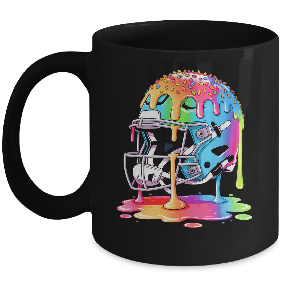 Ice Cream Drip Football Stuff Boys QB RB Lineman WR Drippy Mug | siriusteestore