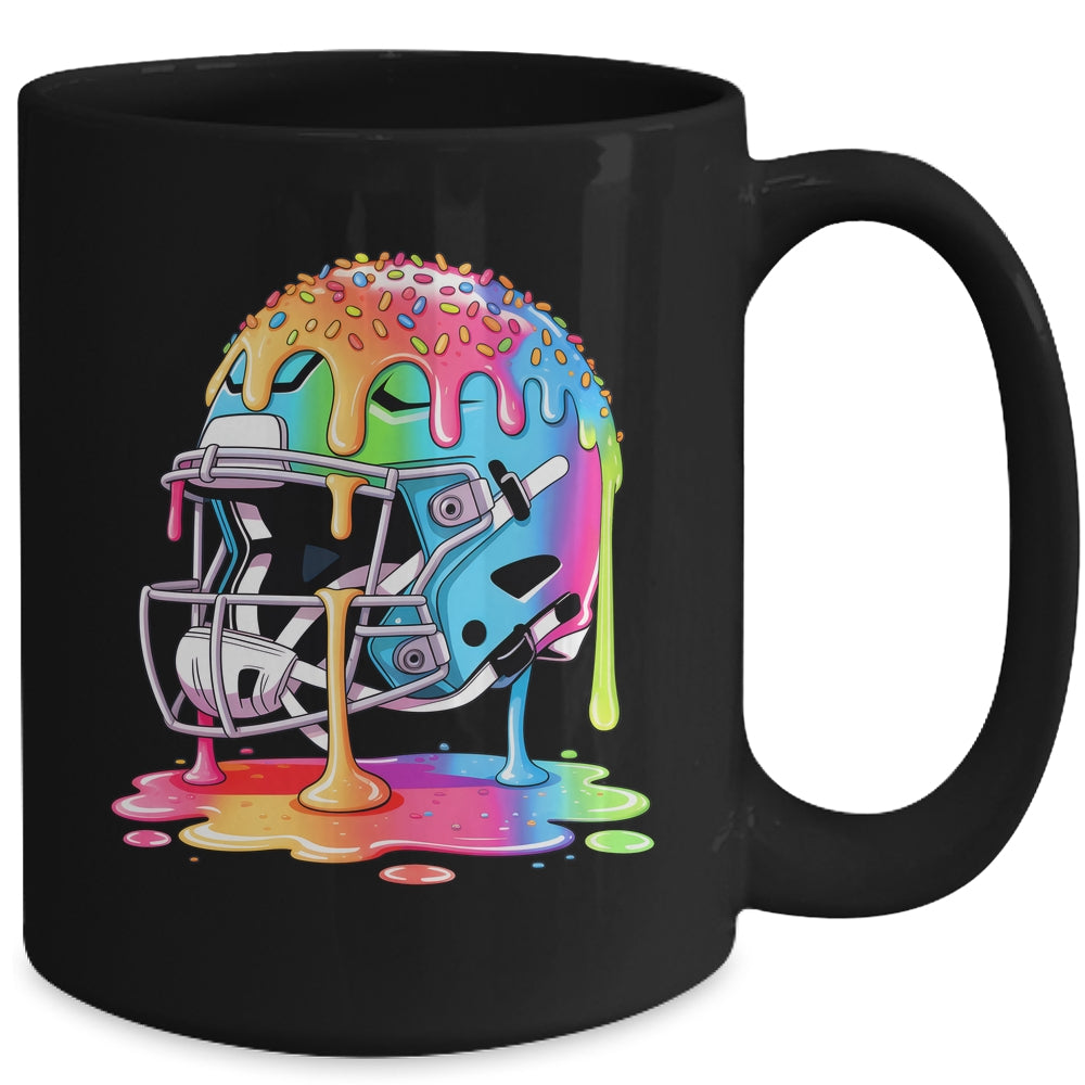 Ice Cream Drip Football Stuff Boys QB RB Lineman WR Drippy Mug | siriusteestore