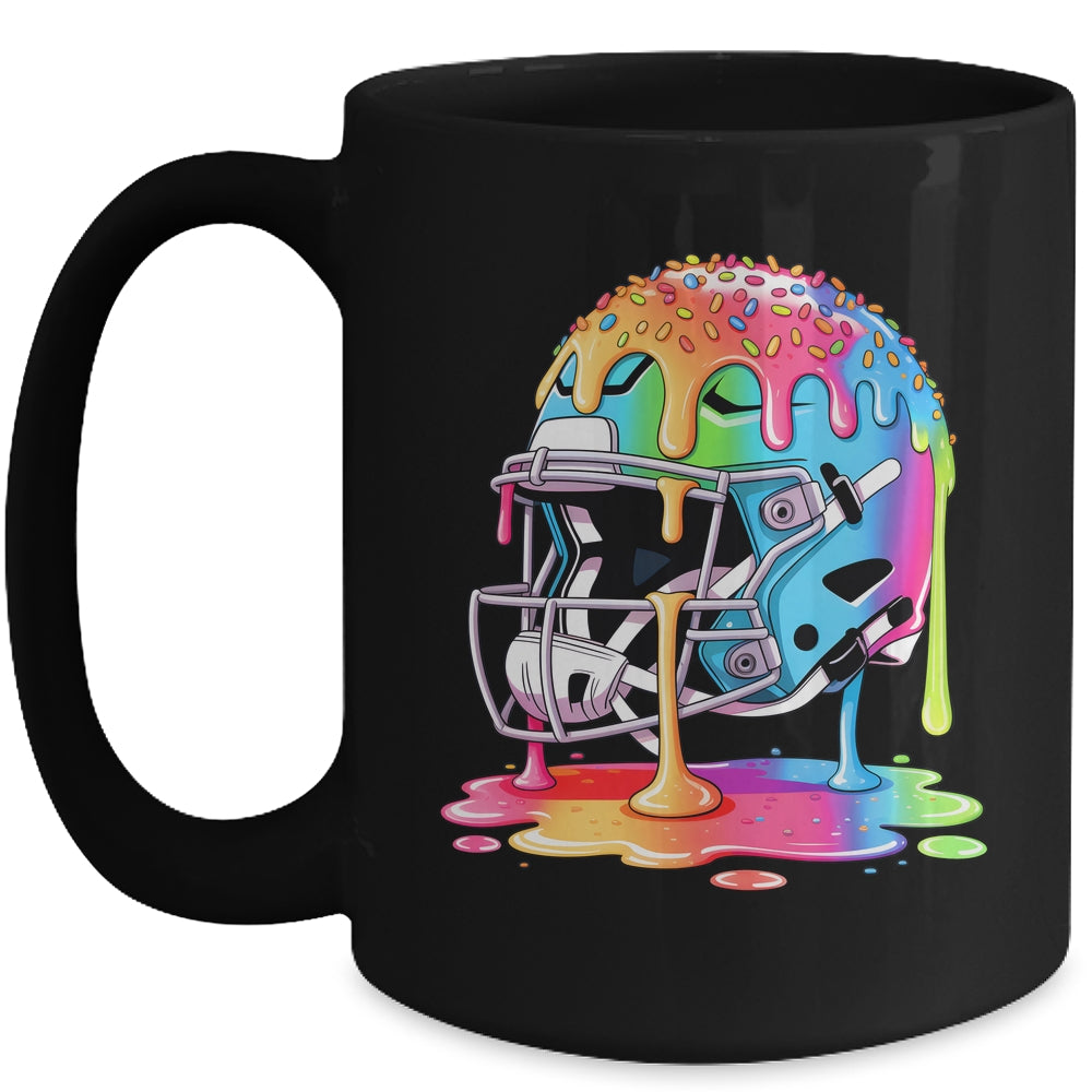 Ice Cream Drip Football Stuff Boys QB RB Lineman WR Drippy Mug | siriusteestore