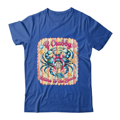 If Crabby Return To The Beach Funny Preppy Coquette Summer Shirt & Tank Top | siriusteestore