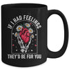 If I Had Feelings Funny Valentine Skeleton Heart Men Women Mug | siriusteestore