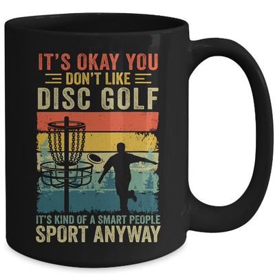 If You Don't Like Disc Golf Player Art For Men Women Retro Mug | siriusteestore