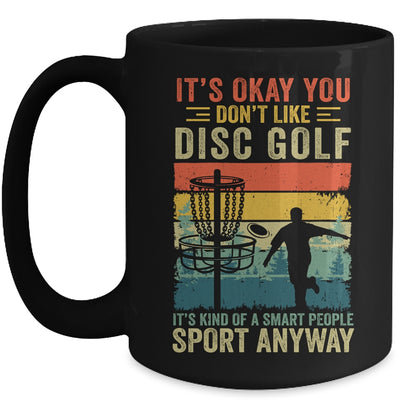If You Don't Like Disc Golf Player Art For Men Women Retro Mug | siriusteestore