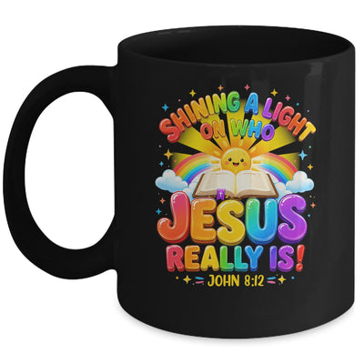 Illumination Station Shining A Light On Who Jesus Really Is Mug | siriusteestore