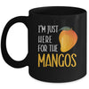 Im Just Here For The Mangos Fruit Lover Design For Men Women Mug | siriusteestore