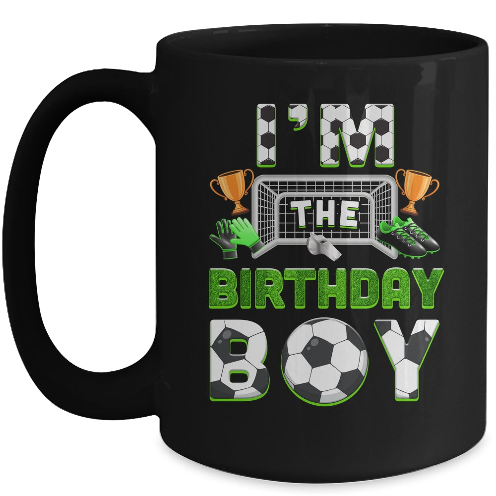Im The Birthday Boy Soccer Family Matching Party Bday Mug | siriusteestore