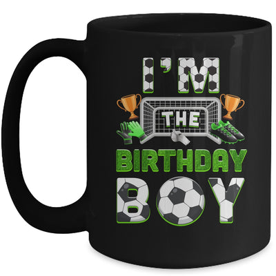 Im The Birthday Boy Soccer Family Matching Party Bday Mug | siriusteestore
