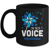 Im Their Voice Pinwheel Child Abuse Prevention Awareness Mug | siriusteestore