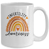 In April We Wear Orange Infertility Awareness Week Mug | siriusteestore