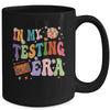 In My Testing Era Funny Test Day Teacher Teaching Student Mug | siriusteestore