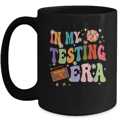 In My Testing Era Funny Test Day Teacher Teaching Student Mug | siriusteestore