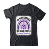 In November We Wear Purple Epilepsy Awareness Month Rainbow Shirt & Hoodie | siriusteestore