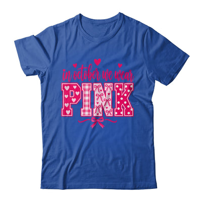 In October We Wear Pink Breast Cancer Awareness October Shirt & Hoodie | siriusteestore