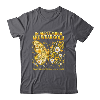In September We Wear Gold Childhood Cancer Awareness Kids Shirt & Hoodie | siriusteestore