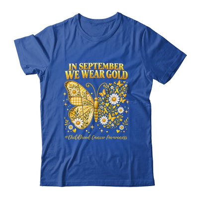 In September We Wear Gold Childhood Cancer Awareness Kids Shirt & Hoodie | siriusteestore