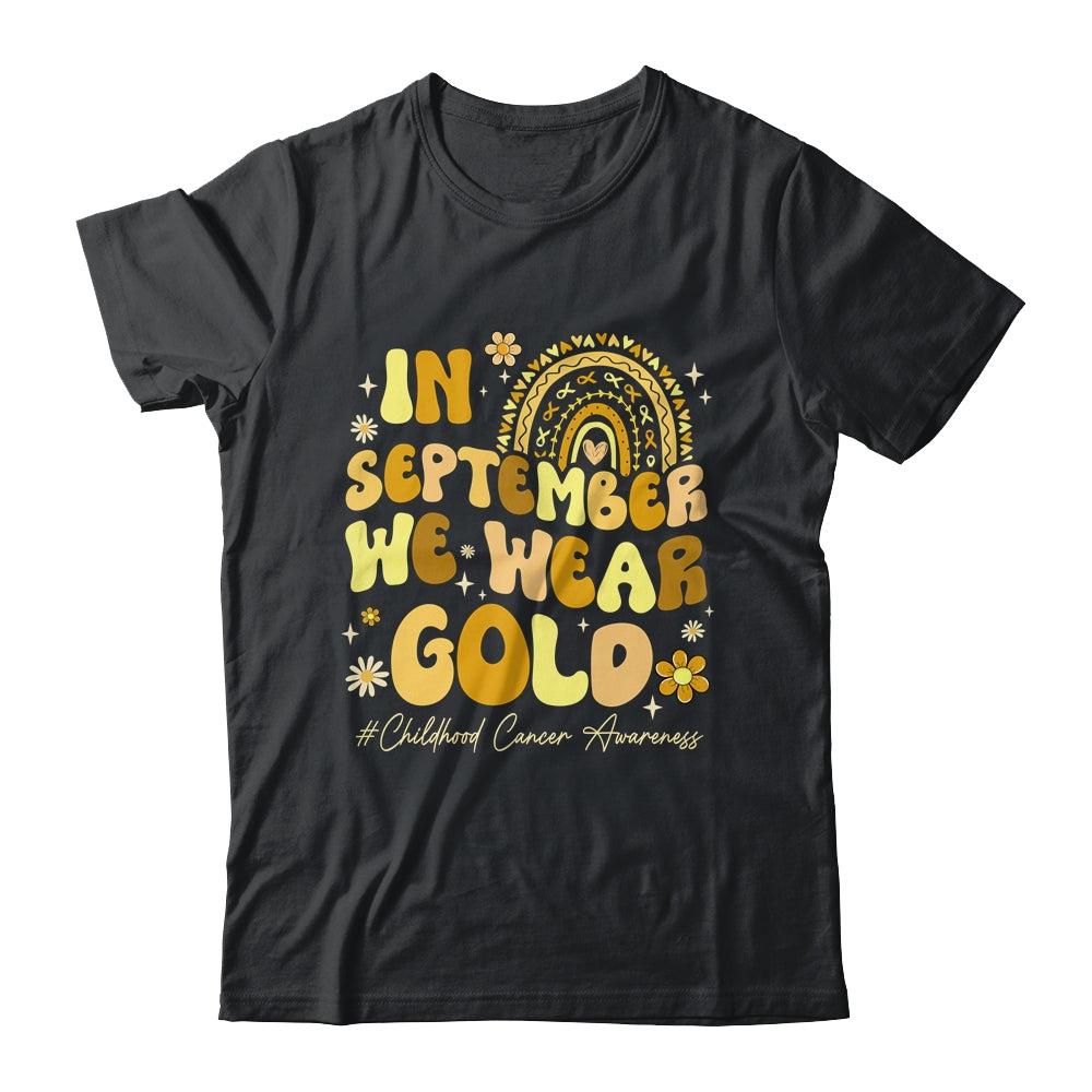 In September We Wear Gold Childhood Cancer Awareness Pediatric Shirt & Hoodie | siriusteestore