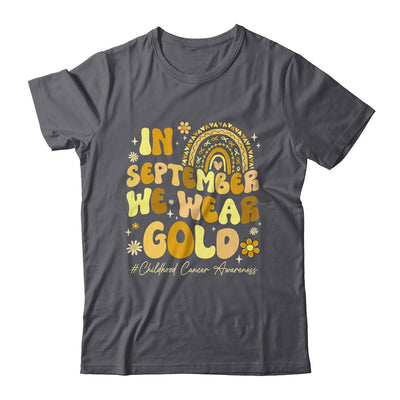 In September We Wear Gold Childhood Cancer Awareness Pediatric Shirt & Hoodie | siriusteestore