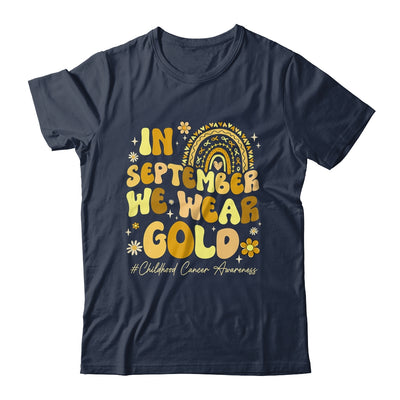 In September We Wear Gold Childhood Cancer Awareness Pediatric Shirt & Hoodie | siriusteestore