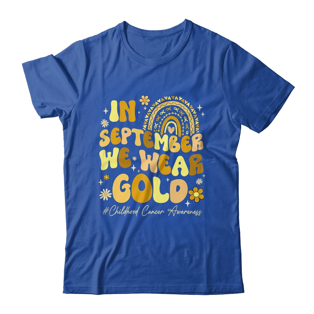 In September We Wear Gold Childhood Cancer Awareness Pediatric Shirt & Hoodie | siriusteestore