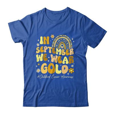In September We Wear Gold Childhood Cancer Awareness Pediatric Shirt & Hoodie | siriusteestore