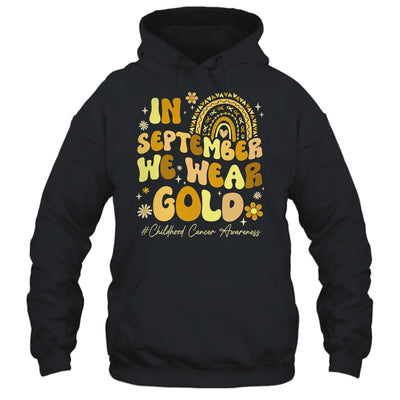 In September We Wear Gold Childhood Cancer Awareness Pediatric Shirt & Hoodie | siriusteestore