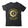 In September We Wear Gold Childhood Cancer Awareness Sunflower Shirt & Hoodie | siriusteestore