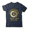 In September We Wear Gold Childhood Cancer Awareness Sunflower Shirt & Hoodie | siriusteestore
