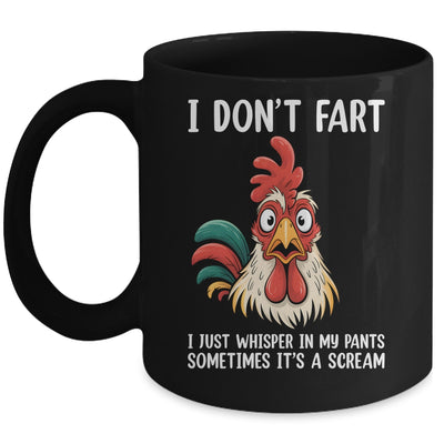 Inappropriate I Dont Fart Whisper Pants Funny Meme Men Women Mug | siriusteestore