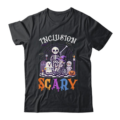 Inclusion Isn't Scary SLP Halloween Sped Teacher Skeleton Shirt & Hoodie | siriusteestore